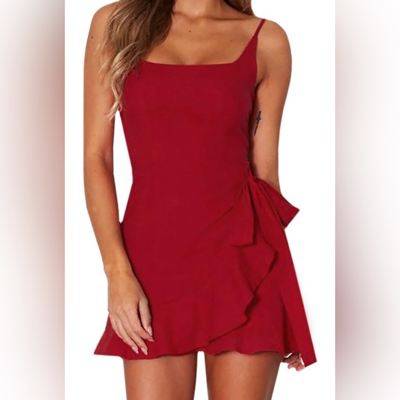 Cute Red Dress - Picture 1 of 4